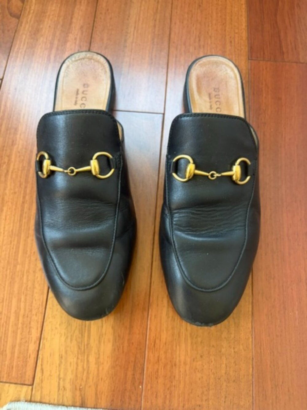 Gucci  leather mule